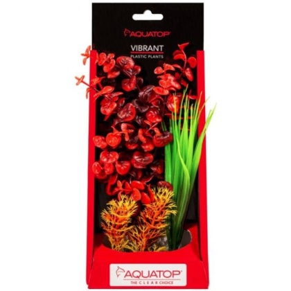 Aquatop Vibrant Wild Aquarium Plant Red - 10