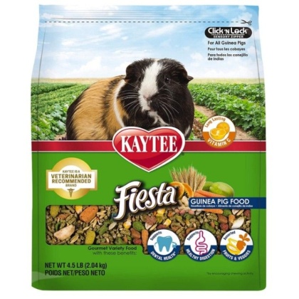 Kaytee Fiesta Max Guinea Pig Food - 4.5 lbs