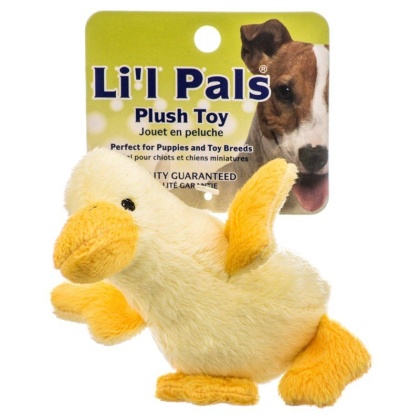 Lil Pals Ultra Soft Plush Dog Toy - Duck - 5