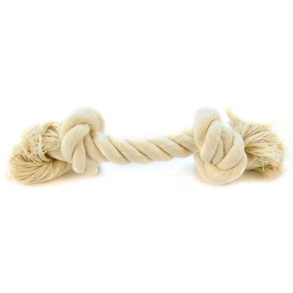 Flossy Chews Rope Bone - White - Mini (6