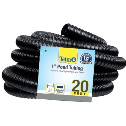 Tetra Pond Pond Tubing - Black - 20' Long x 1