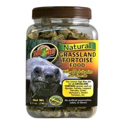 Zoo Med Natural Grassland Tortoise Food - 8.5 oz