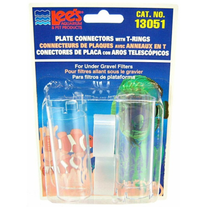 Lees Undergravel Elbow & Connector with T-Rings - 1\