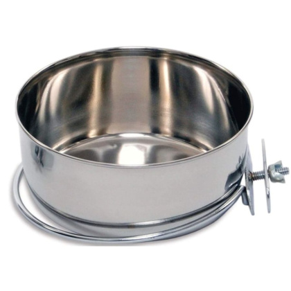 Prevue Stainless Steel Bolt-On Coop Cup  - 30 oz